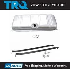 TRQ Fuel Gas Tank w Straps Kit Set for Chevy Bel-Air Biscayne Impala 20 Gallon