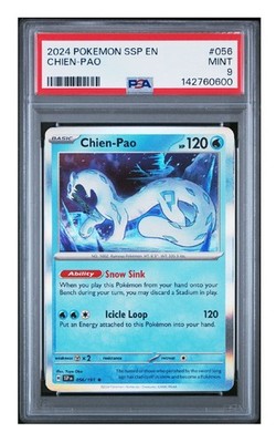 Chien-Pao 056/191 Sv08: Surging Sparks Holo for sale online | eBay