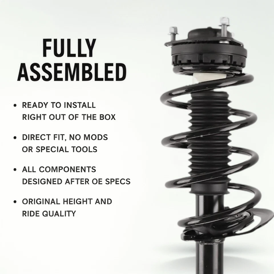 Rear Complete Struts Coil Spring for Toyota Camry 3.0L Lexus ES300 271681 271680 Foto 2 de 4