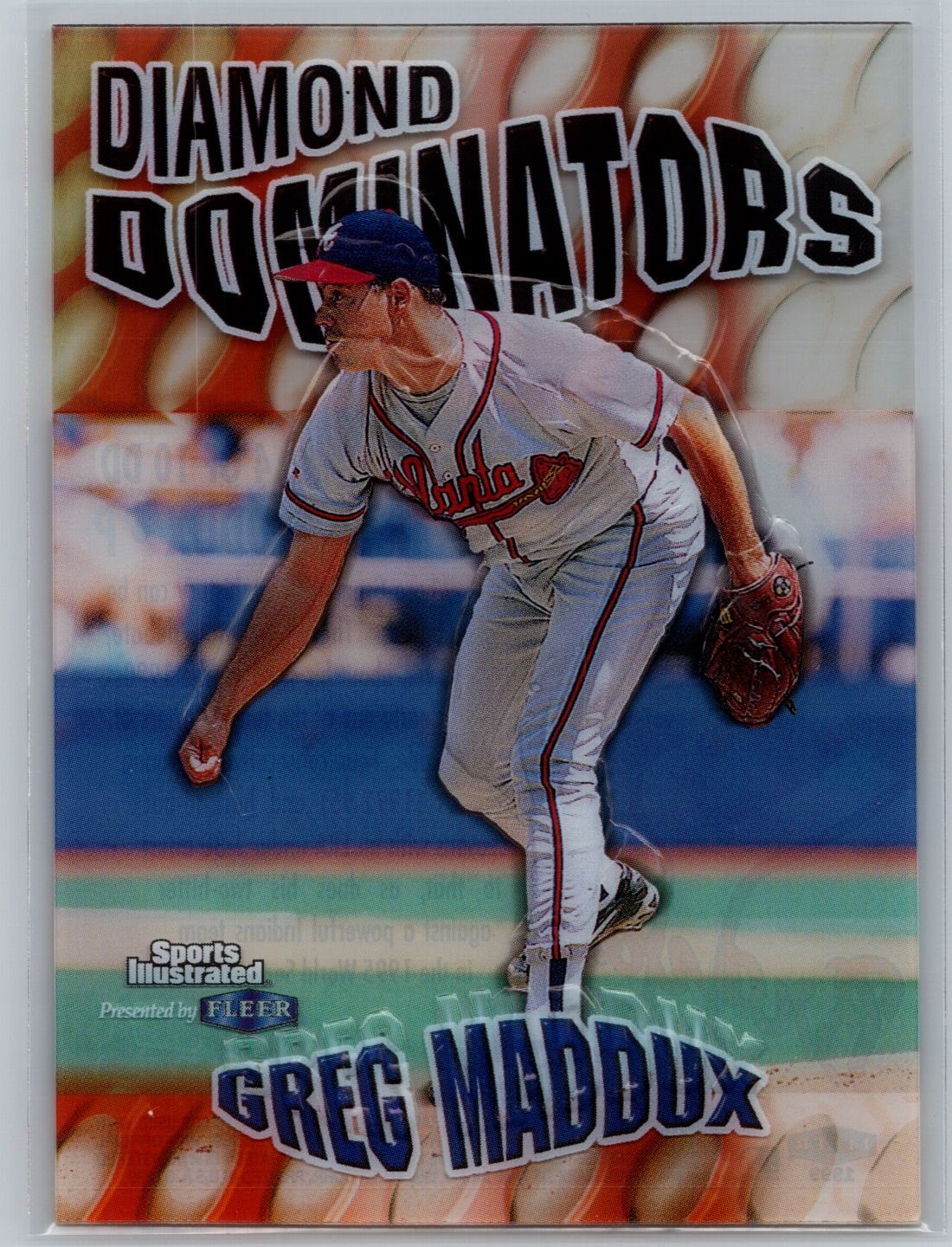1999 Sports Illustrated #4DD Greg Maddux Diamond Dominators