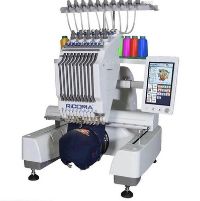 Ricoma EM-1010 Single Head 10-Needle Electronic Embroidery Machine
