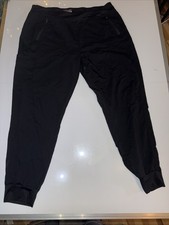 Healing Hands Purple Label Yoga Scrub Pants Black Xl Unisex Medical Solid