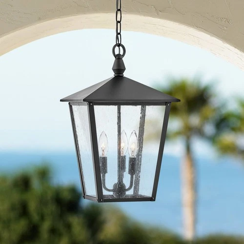 Hinkley Huntersfield 17 3/4" High Black Outdoor Lantern Hanging Light - Picture 1 of 3