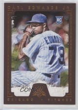 2016 Panini Diamond Kings Rookies Bronze Framed Carl Edwards Jr #168 e0v