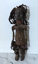 OLD NYAMWEZY BEAUTIFULLY DECORATED BEADED FERTILITY FETISH DOLL FROM TANZANIA