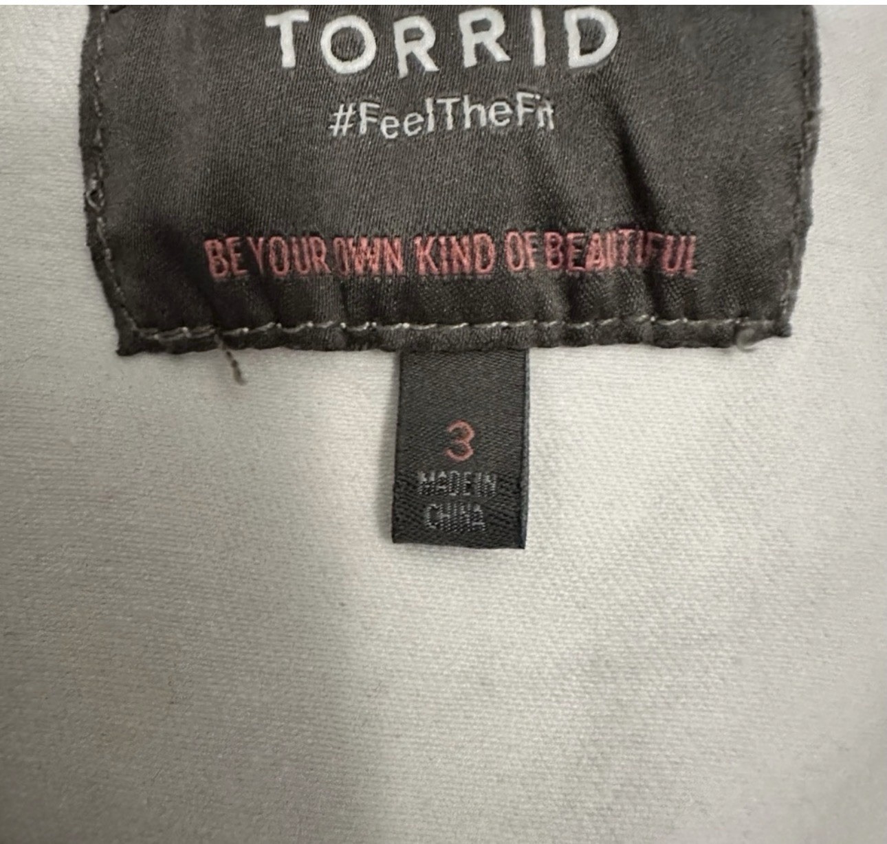 Torrid White Button Pockets Collared Long Sleeve … - image 3