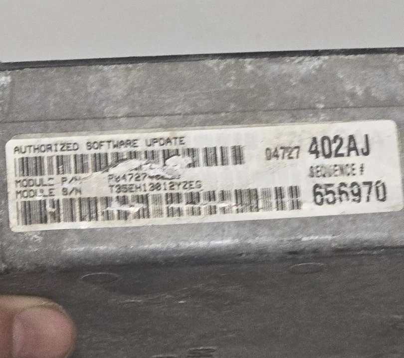 Chrysler Town & Country 2001 motor ECM con soportes P/N 0474586064490 pieza OEM Foto 4 de 4