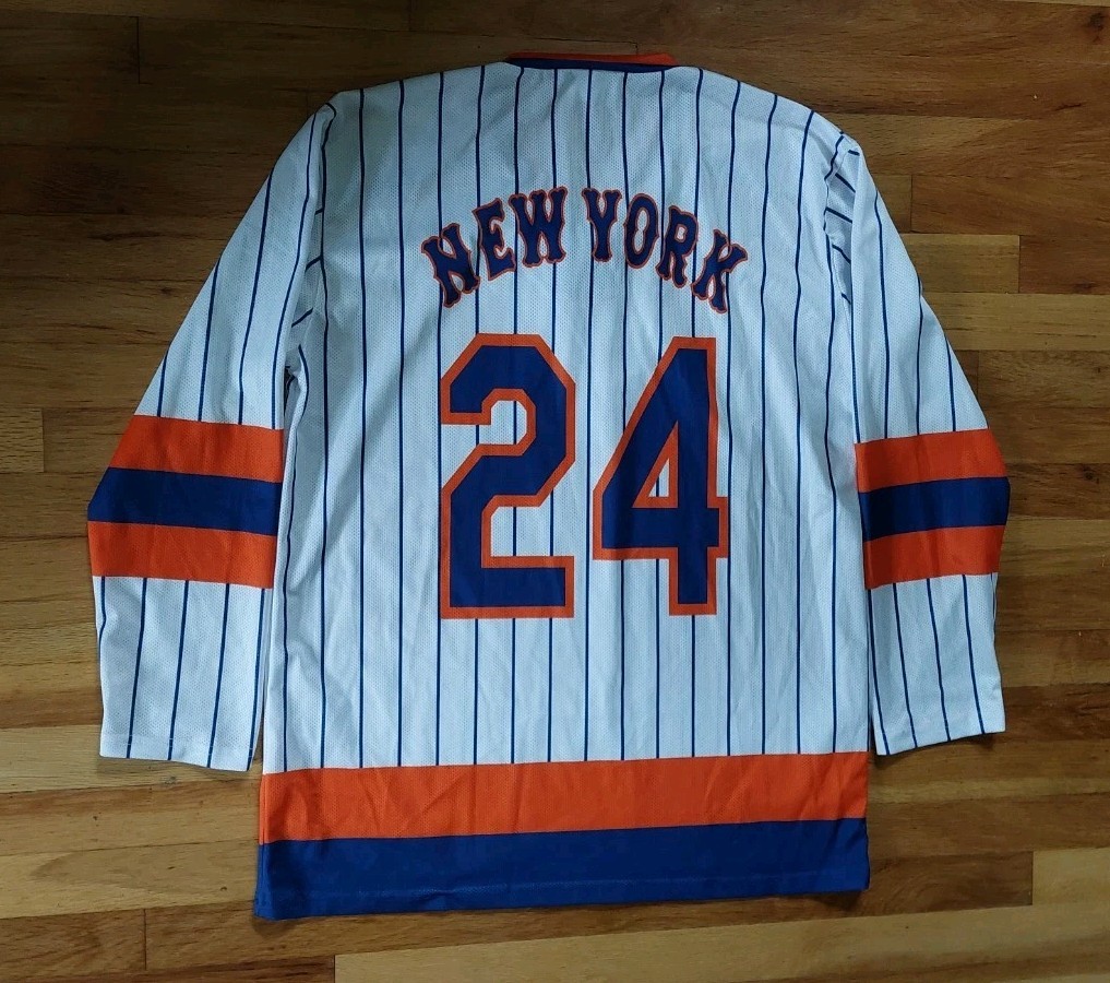 MLB New York Mets 2024 Hockey Jersey Citi Field Hyundai BDA Sports