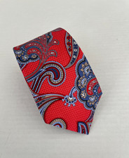 Nordstrom Men's Silk Neck Tie Multicolor Paisley 60L 3.25W