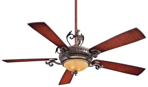 Minka Aire Napoli 56" Ceiling Fan - Sterling Walnut 5-Blade - Picture 1 of 2