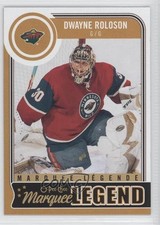 2014-15 O-Pee-Chee Marquee Legend Dwayne Roloson #593 0a4