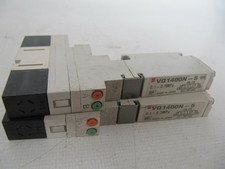 SMC 3 Pos Center Open Pneumatic Solenoid Valve VQ1400N-5 *pz