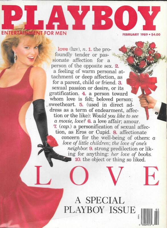 Playboy Magazine February 1989 Simone Fleurice Eden Playmate A SPECIAL PLAYBOY