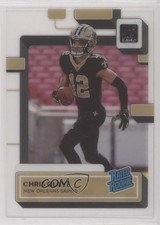 2022 Panini Clearly Donruss Rated Rookie Chris Olave #59 0xe0