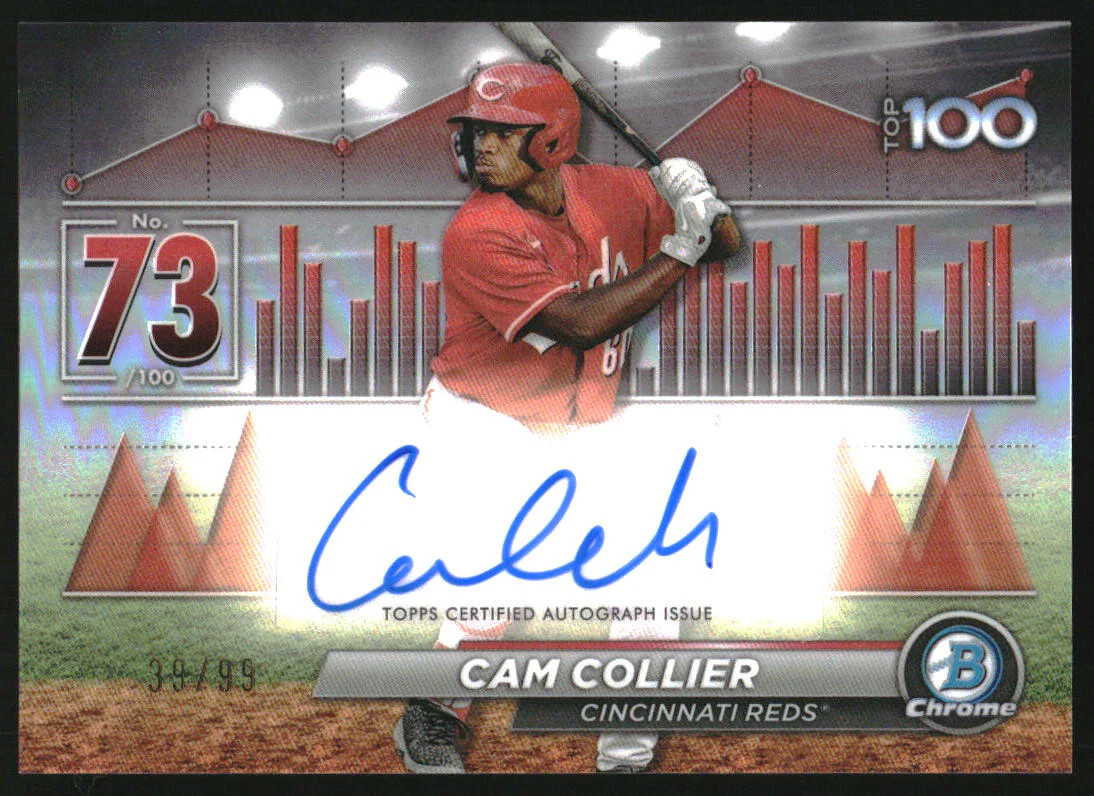 2024 Bowman Scouts' Top 100 Autographs #BTPA-73 Cam Collier Auto /99
