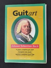 Frederic Zigante J.S. Bach Guitar Score  Explanation, Used, with Japanese Guide