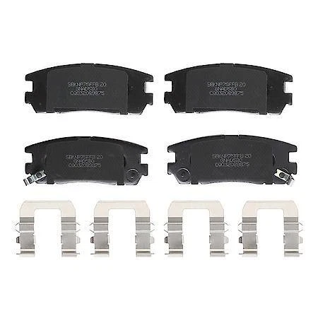 Pastillas de freno de cerámica premium Carquest GNAD580 para Acura Honda Isuzu 92-0 Foto 4 de 4