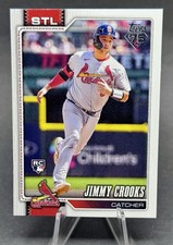 2026 Topps Series 1 - Jimmy Crooks Base Rookie #73 St. Louis Cardinals