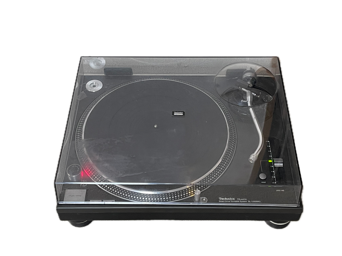 Technics SL-1200MK5 Black Direct Drive DJ Turntable Vinyl Record