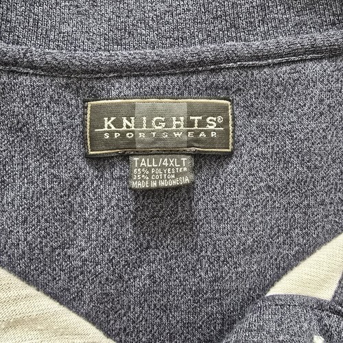 Vtg Knights Sportswear Men's Polo Golf Shirt 4XLT - Picture 4 of 7