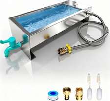 Automatic 304 Stainless Steel Animal Water Trough Dispenser with Float Valve Kit