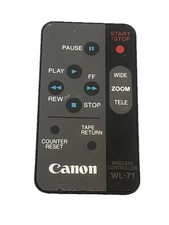Canon WL-71 Original Remote Control for Camcorder Ref E-716