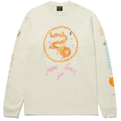 Huf x Smashing Pumpkins Crush Long Sleeve T-Shirt Bone Natural L