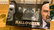 NECA Halloween The Night He Came Home BoxSet Michael Myers Dr Loomis 2004 SEALED