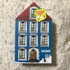 MOOMIN m28Y Christmas Countdown Calendar with Changeable Box Used
