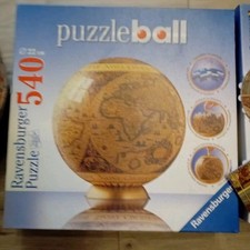 Puzzle 3D Kugel Puzzleball 540 Teile Erde Welt Durchm. 22cm Ravensburger Bilder