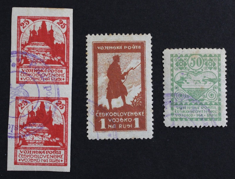 CKStamps: Czech Stamps Collection Legion Scott#1 2 3 Used