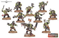 Warhammer 40k - Armageddon - Ork Boyz x10 - NOS - No box