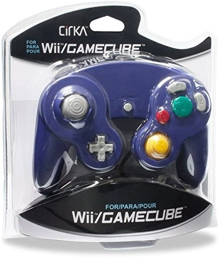 Nintendo Wii/ GameCube Wired Controller (Purple) - CirKa - Image 2 of 2