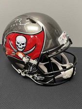 Tom Brady Tampa Bay Buccaneers Signed Authentic Full Size Helmet Fanatics Cert.