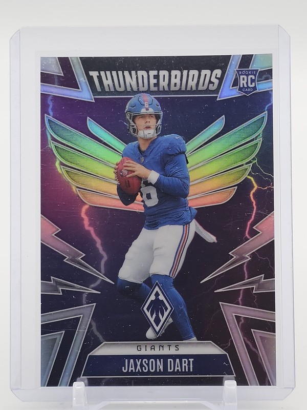 JAXSON DART 2025 PHOENIX THUNDERBIRDS ROOKIE #38 GIANTS Q5677