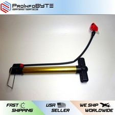 Bicycle Bike Tire Wheel Portable Air Pump Inflator Manual