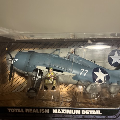 Elite Force Total Realism WW2 Gumman F4F-4 WILDCAT NIB 2007 - 第 6/14 張圖片