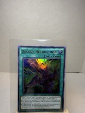 Konami Decode Destruction Spell 1st Ed DUPO-EN016 Duel Power Holo