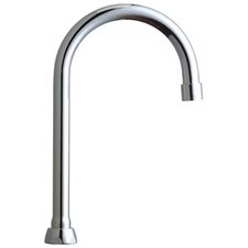 Chicago Faucet Gn2bfcjkabcp Spout Assembly, Gooseneck, 5-1/4 In Spout