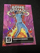 2022 Panini Donruss Marcus Semien Bomb Squad! Pink Fireworks #4 - Rangers