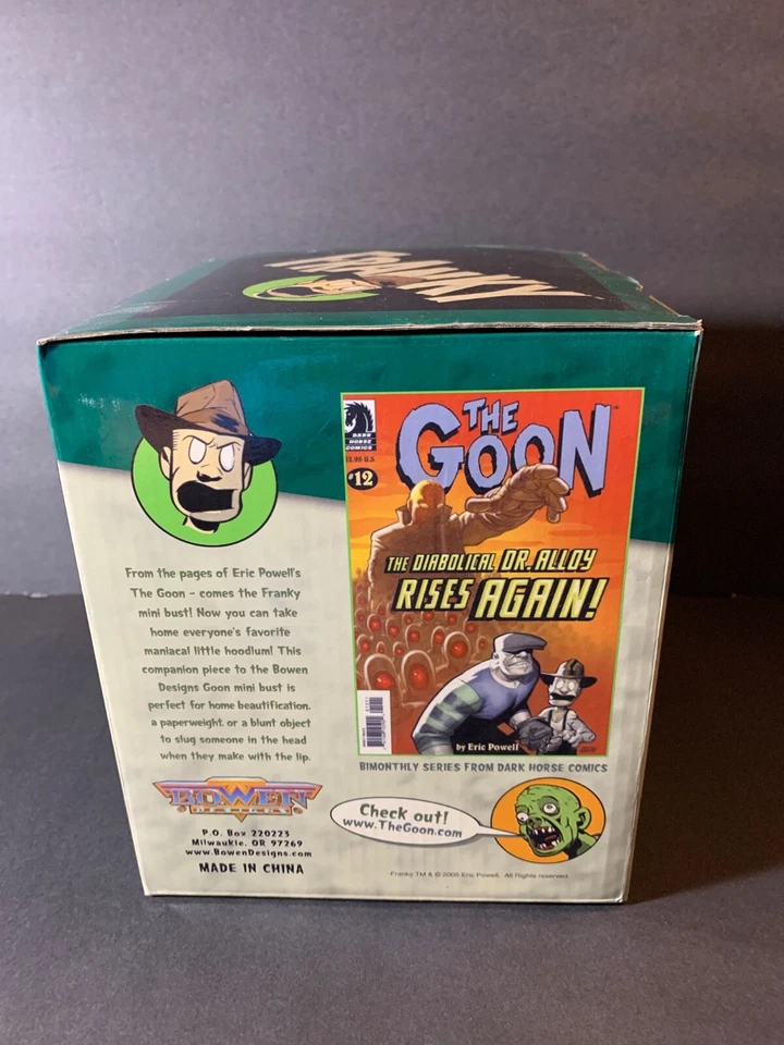 Franky мини бюст статуэтка, Bowen Designs, Eric Powell's The Goon (2005) 427 из 800 - Изображение 4 из 4