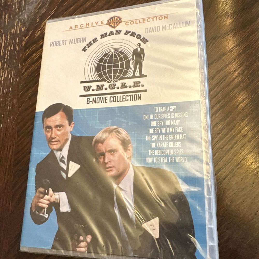 MAN FROM U.N.C.L.E. 8 MOVIE COLLECTION New DVD Warner Archive Collection UNCLE