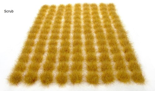 Static grass tufts self adhesive sheets - Model landscape scenery static - Picture 9 of 40