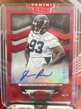 JARRAN REED 2016 Certified RC Rookie Auto AutographSEAHAWKS Alabama /75