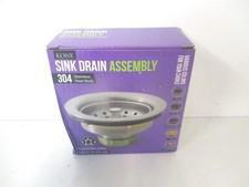 Kone 3-1/2" Kitchen Sink Drain Assembly with Strainer Basket/Drain Stopper