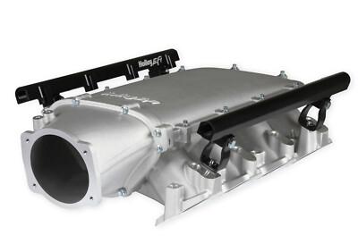 Holley LS3 Low Ram Intake Kit Single Injector Frt Feed