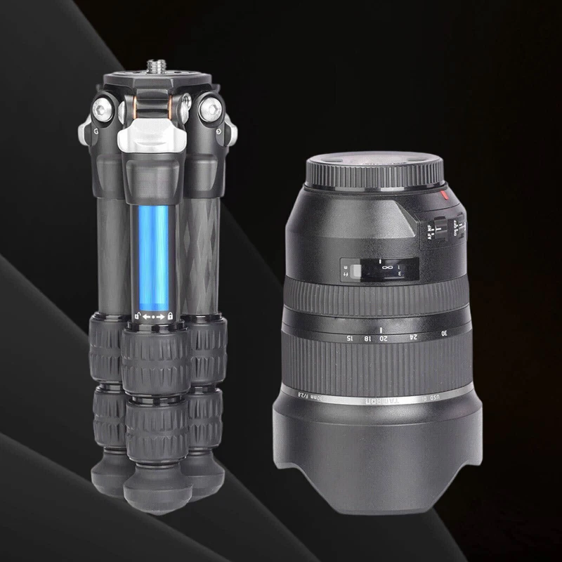 Leofoto LS-223C Table-Top/Mini Tripod Carbon Fiber for Camera w/CASE 2025 US - Image 3 of 4