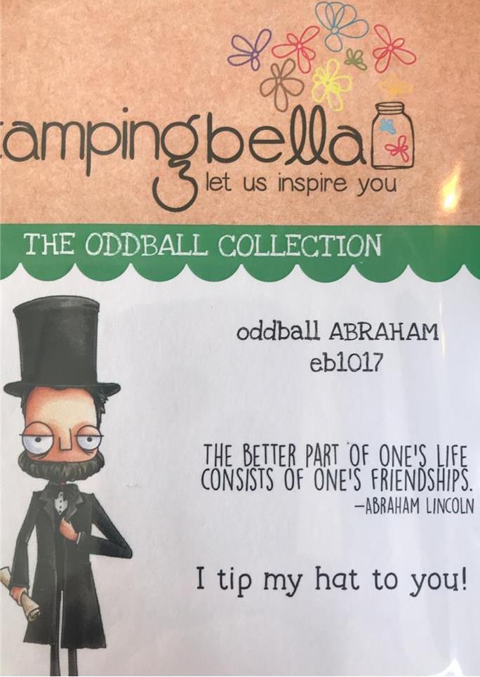 New Stamping Bella Rubber Stamp ODDBALL ABE ABRAHAM SET cling | eBay
