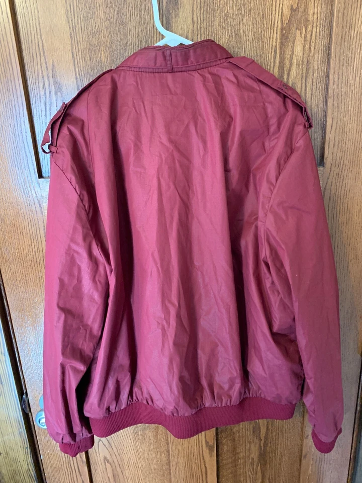 Trader Bay Jacket XXL Vintage Maroon - Image 4 of 4