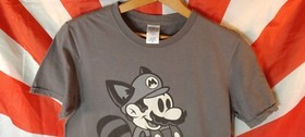Vintage Super Mario Bros 3 Black And White 1920s Shirt NES SNES Rare Print🔥🔥🔥